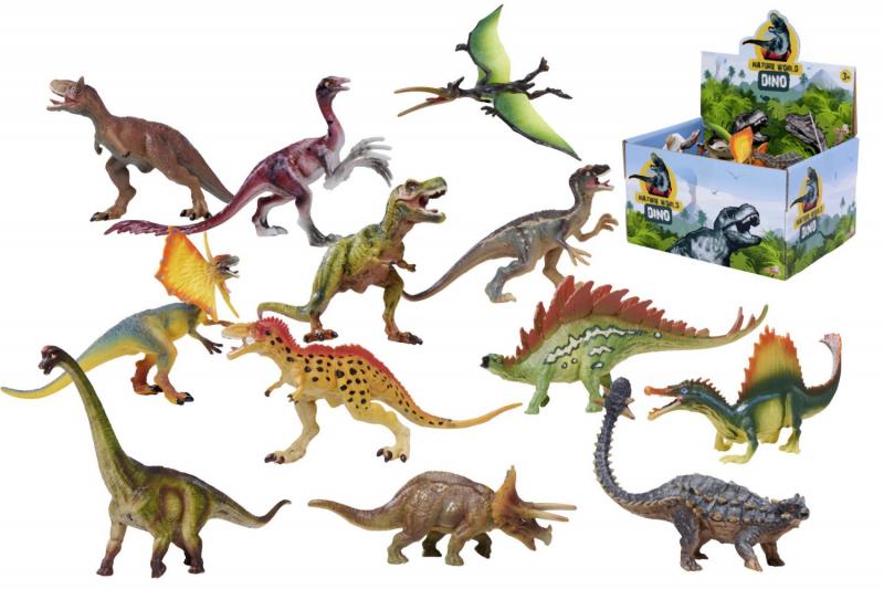 Figurka dinosaura 15-17 cm, 12 druhů, DP24